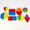 Ahşap Bultak Puzzle Oyunu Geometrik Şekiller - Görsel 4