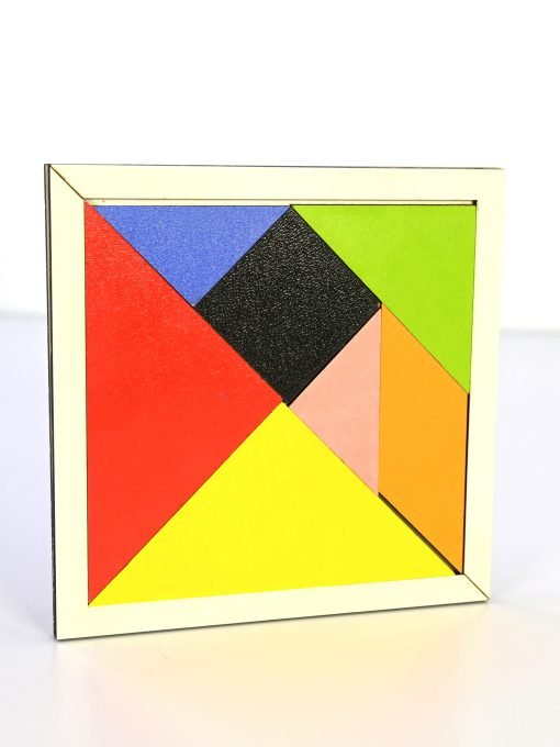 7 parçalı Ahşap Tangram