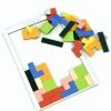 Ahşap Tetris Blok Puzzle Yapboz - Görsel 2