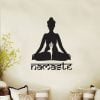Duvar Süsü Lazer Kesim Dekoratif Ahşap Budha Namaste