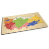 Türkiye Haritası Puzzle Yapboz Ahşap - Görsel 5